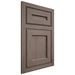 Shiloh Cabinetry Flush Inset Essex White Oak Quarter Sawn Clay Door