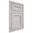 Shiloh Cabinetry Flush Inset Essex White Oak Quarter Sawn Cotton Door