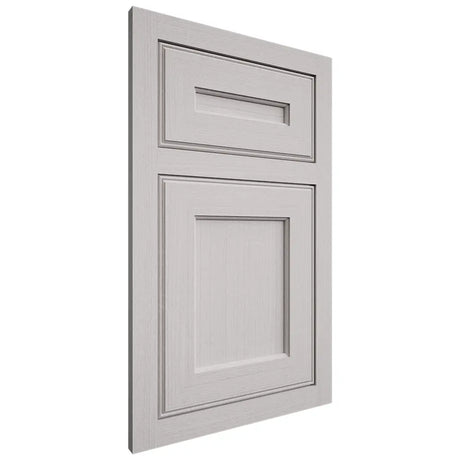 Shiloh Cabinetry Flush Inset Essex White Oak Quarter Sawn Cotton Door