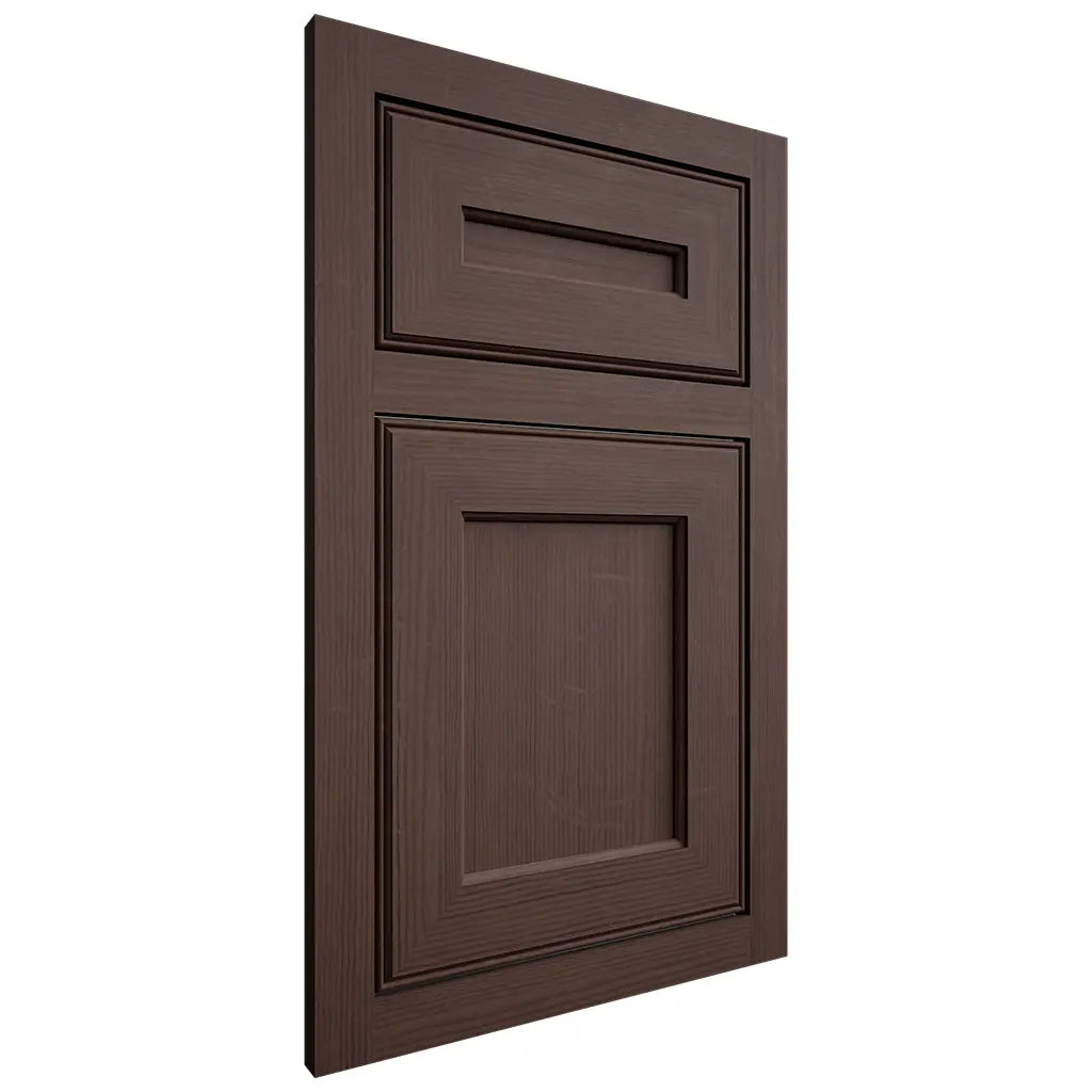 Shiloh Cabinetry Flush Inset Essex White Oak Quarter Sawn Dusk Door