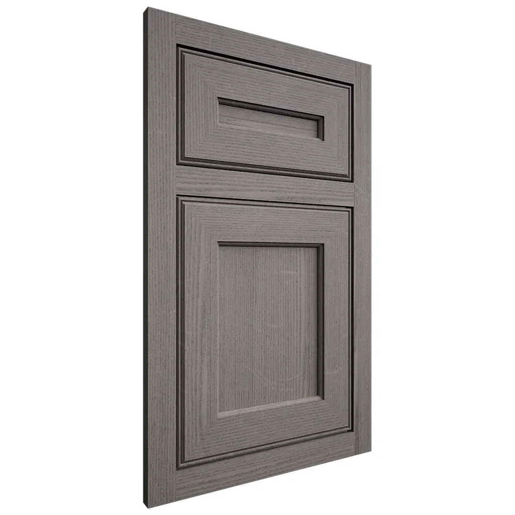 Shiloh Cabinetry Flush Inset Essex White Oak Quarter Sawn Flagstone Door