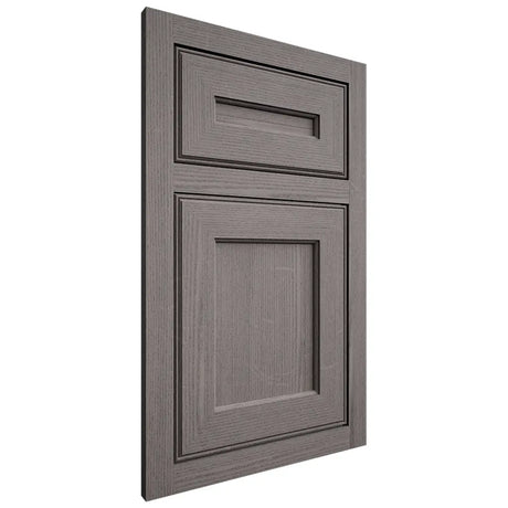 Shiloh Cabinetry Flush Inset Essex White Oak Quarter Sawn Flagstone Door