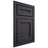 Shiloh Cabinetry Flush Inset Essex White Oak Quarter Sawn Harbor Door