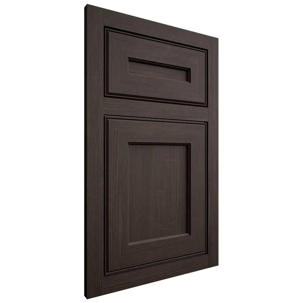 Shiloh Cabinetry Flush Inset Essex White Oak Quarter Sawn Morel Door
