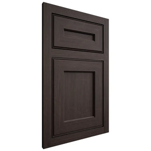 Shiloh Cabinetry Flush Inset Essex White Oak Quarter Sawn Morel Door