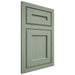 Shiloh Cabinetry Flush Inset Essex White Oak Quarter Sawn Moss Door