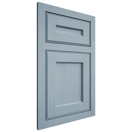 Shiloh Cabinetry Flush Inset Essex White Oak Quarter Sawn Sky Door