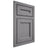 Shiloh Cabinetry Flush Inset Essex White Oak Quarter Sawn Sterling Door