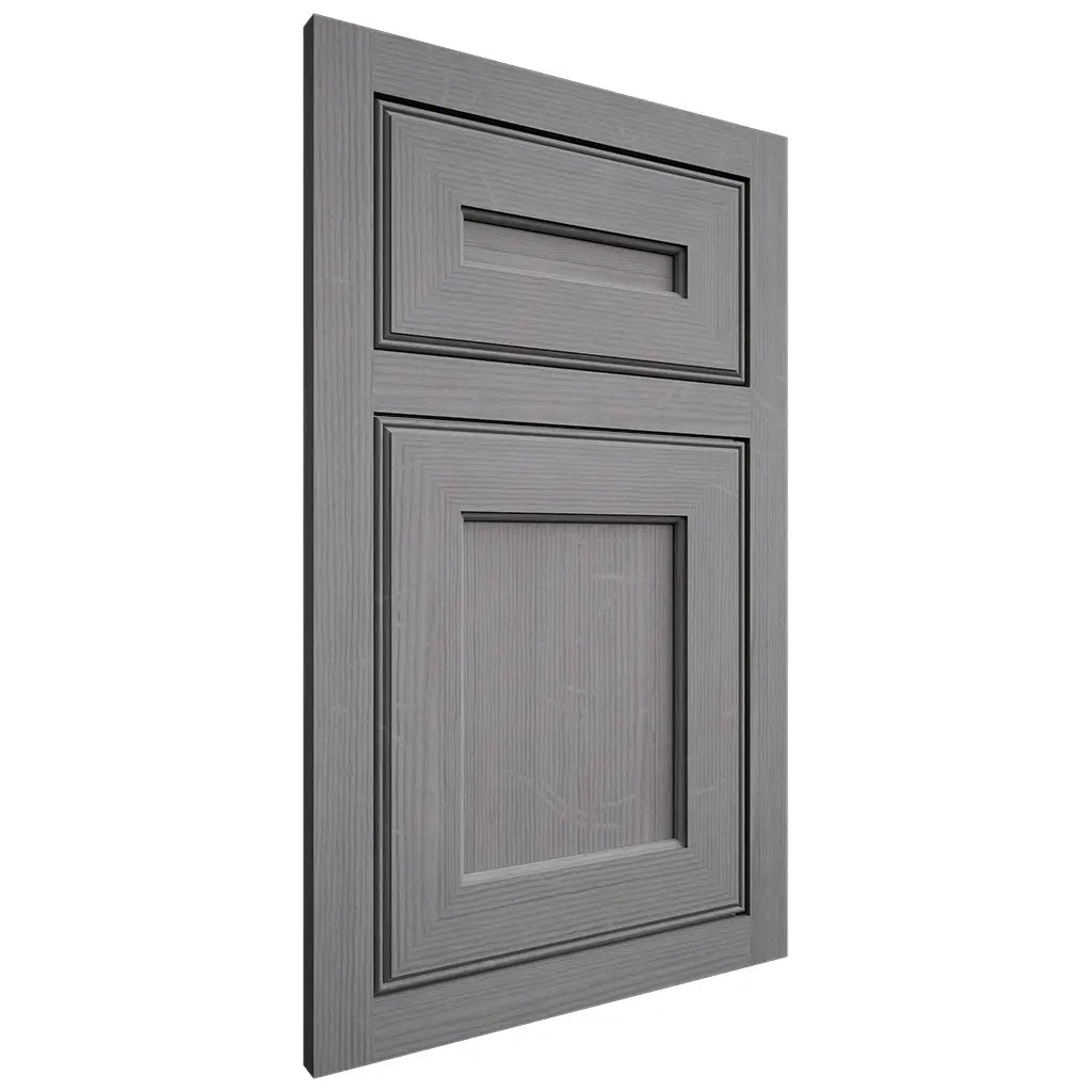 Shiloh Cabinetry Flush Inset Essex White Oak Quarter Sawn Sterling Door
