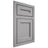Shiloh Cabinetry Flush Inset Essex White Oak Quarter Sawn Stratus Door