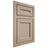 Shiloh Cabinetry Flush Inset Essex White Oak Quarter Sawn Straw Door