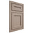 Shiloh Cabinetry Flush Inset Essex White Oak Quarter Sawn Whitewash Door