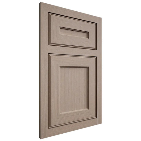 Shiloh Cabinetry Flush Inset Essex White Oak Quarter Sawn Whitewash Door