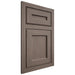 Shiloh Cabinetry Flush Inset Essex White Oak Rift Cut Clay Door