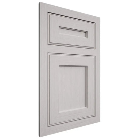 Shiloh Cabinetry Flush Inset Essex White Oak Rift Cut Cotton Door