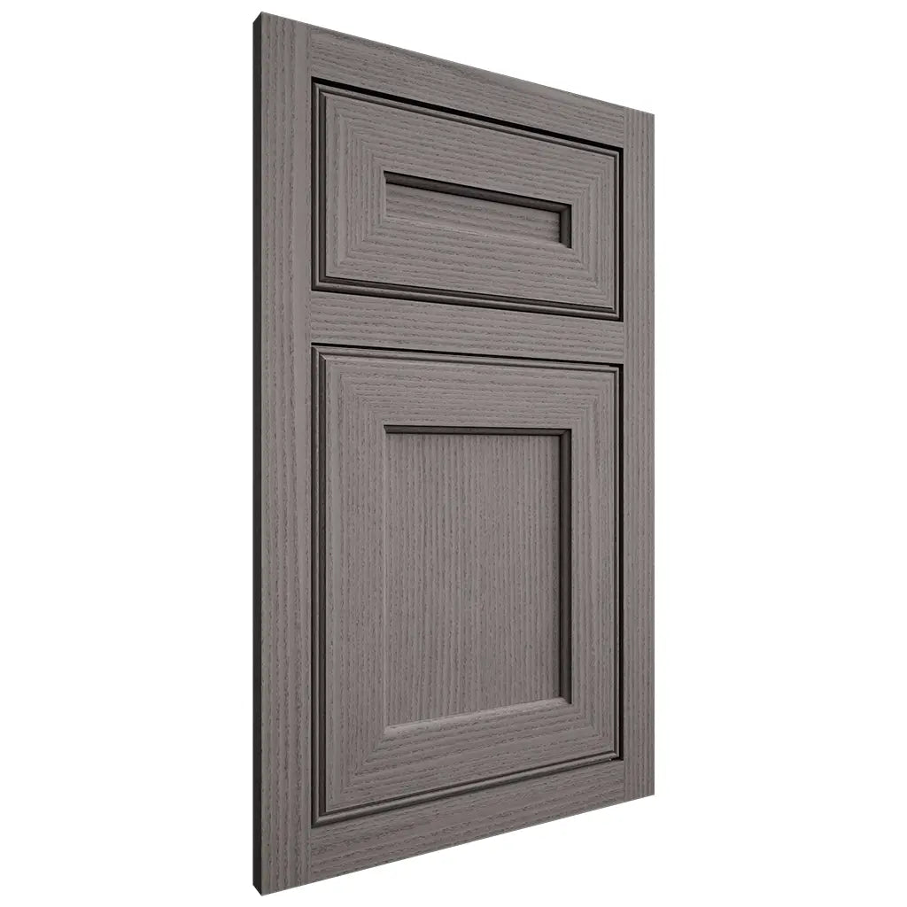 Shiloh Cabinetry Flush Inset Essex White Oak Rift Cut Flagstone Door