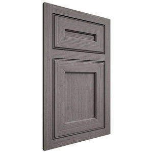 Shiloh Cabinetry Flush Inset Essex White Oak Rift Cut Flagstone Door