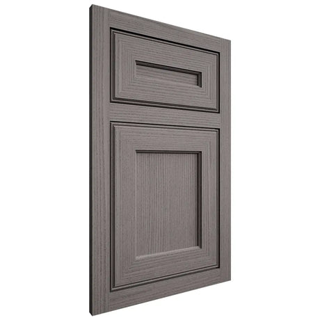 Shiloh Cabinetry Flush Inset Essex White Oak Rift Cut Flagstone Door