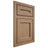 Shiloh Cabinetry Flush Inset Essex White Oak Rift Cut Natural Door