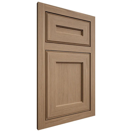 Shiloh Cabinetry Flush Inset Essex White Oak Rift Cut Natural Door