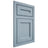 Shiloh Cabinetry Flush Inset Essex White Oak Rift Cut Sky Door