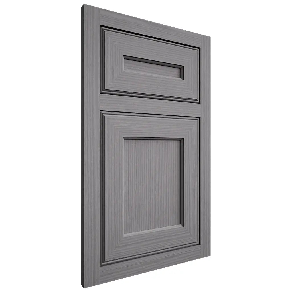 Shiloh Cabinetry Flush Inset Essex White Oak Rift Cut Sterling Door