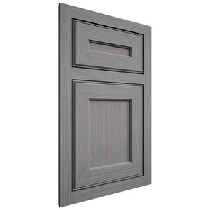 Shiloh Cabinetry Flush Inset Essex White Oak Rift Cut Sterling Door