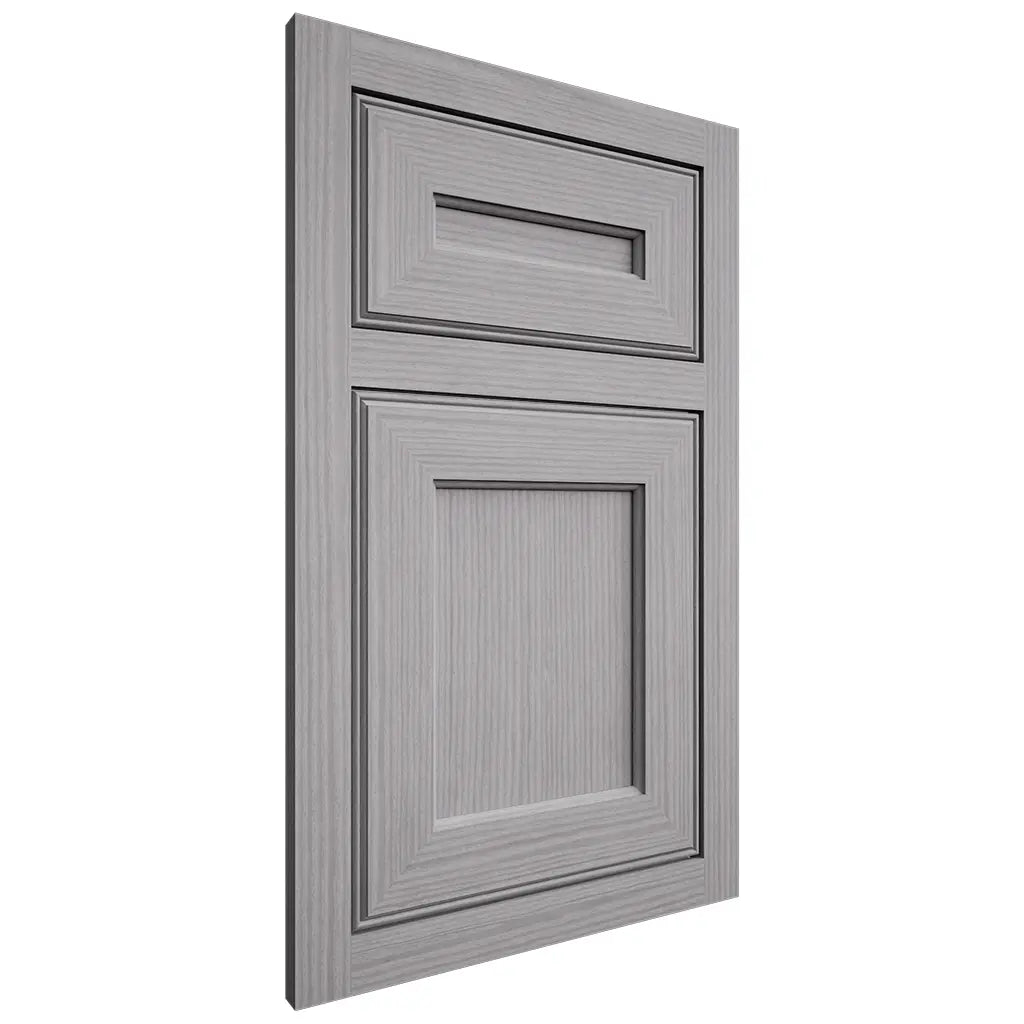 Shiloh Cabinetry Flush Inset Essex White Oak Rift Cut Stratus Door