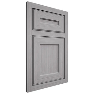 Shiloh Cabinetry Flush Inset Essex White Oak Rift Cut Stratus Door