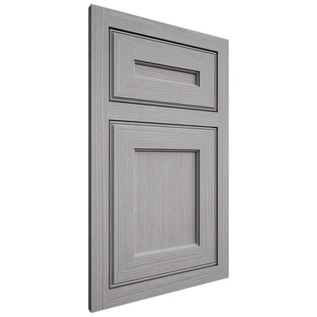 Shiloh Cabinetry Flush Inset Essex White Oak Rift Cut Stratus Door
