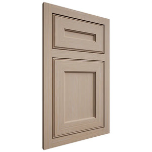 Shiloh Cabinetry Flush Inset Essex White Oak Rift Cut Straw Door