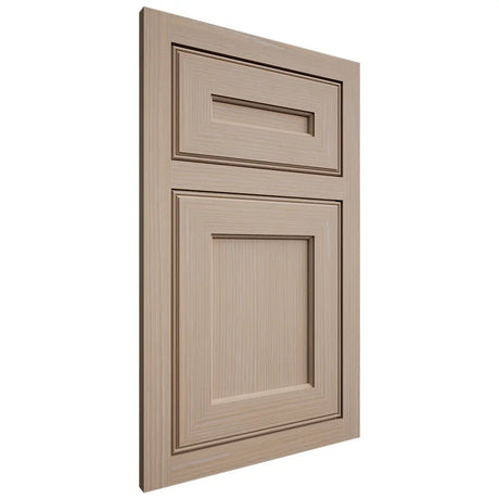 Shiloh Cabinetry Flush Inset Essex White Oak Rift Cut Straw Door