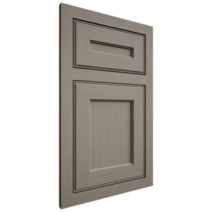 Shiloh Cabinetry Flush Inset Essex White Oak Rift Cut Thyme Door