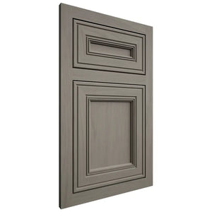 Shiloh Cabinetry Flush Inset Glenbrook Alder Plain Cut Thyme Door