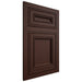 Shiloh Cabinetry Flush Inset Glenbrook Alder Plain Cut Umber Door