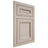Shiloh Cabinetry Flush Inset Glenbrook Alder Plain Cut White Sands Door