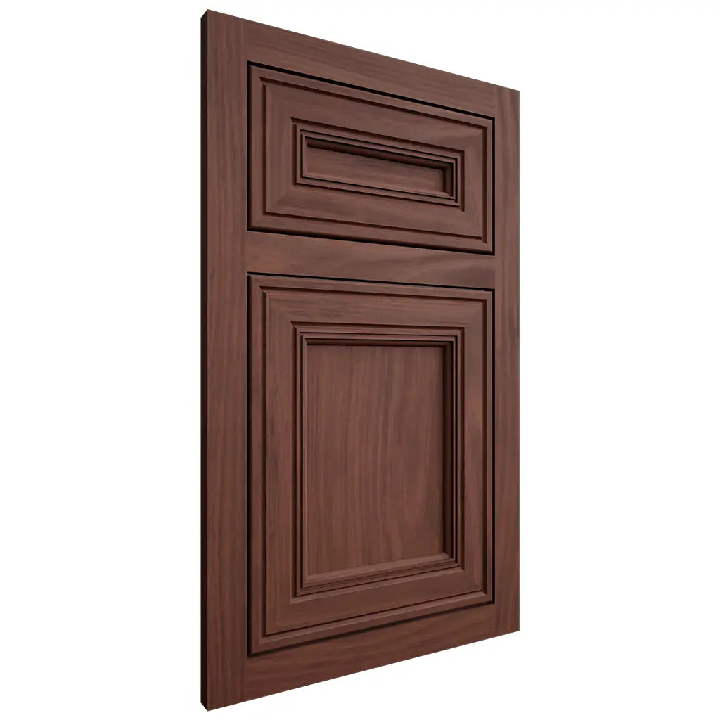 Shiloh Cabinetry Flush Inset Glenbrook Cherry Plain Cut Bourbon Door