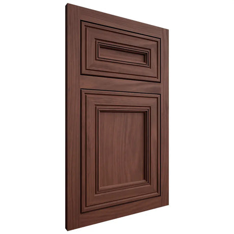 Shiloh Cabinetry Flush Inset Glenbrook Cherry Plain Cut Bourbon Door