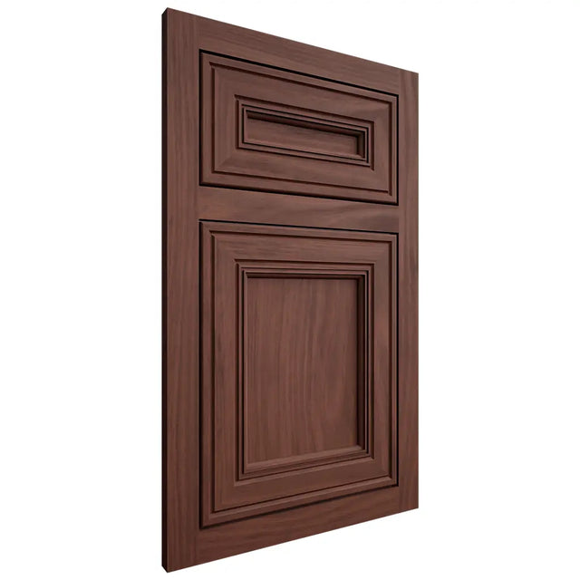 Shiloh Cabinetry Flush Inset Glenbrook Cherry Plain Cut Bourbon Door