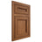 Shiloh Cabinetry Flush Inset Glenbrook Cherry Plain Cut Coffee Door