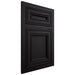Shiloh Cabinetry Flush Inset Glenbrook Cherry Plain Cut Espresso Door