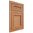 Shiloh Cabinetry Flush Inset Glenbrook Cherry Plain Cut Natural Door