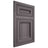 Shiloh Cabinetry Flush Inset Glenbrook Hickory Plain Cut Cadet Door