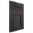 Shiloh Cabinetry Flush Inset Glenbrook Hickory Plain Cut Harbor Door