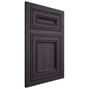 Shiloh Cabinetry Flush Inset Glenbrook Hickory Plain Cut Harbor Door