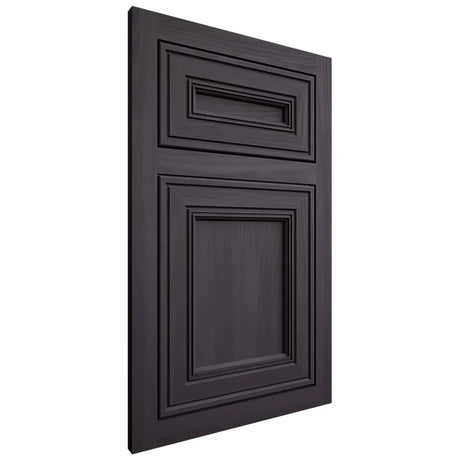 Shiloh Cabinetry Flush Inset Glenbrook Hickory Plain Cut Harbor Door