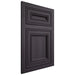 Shiloh Cabinetry Flush Inset Glenbrook Hickory Plain Cut Harbor Door