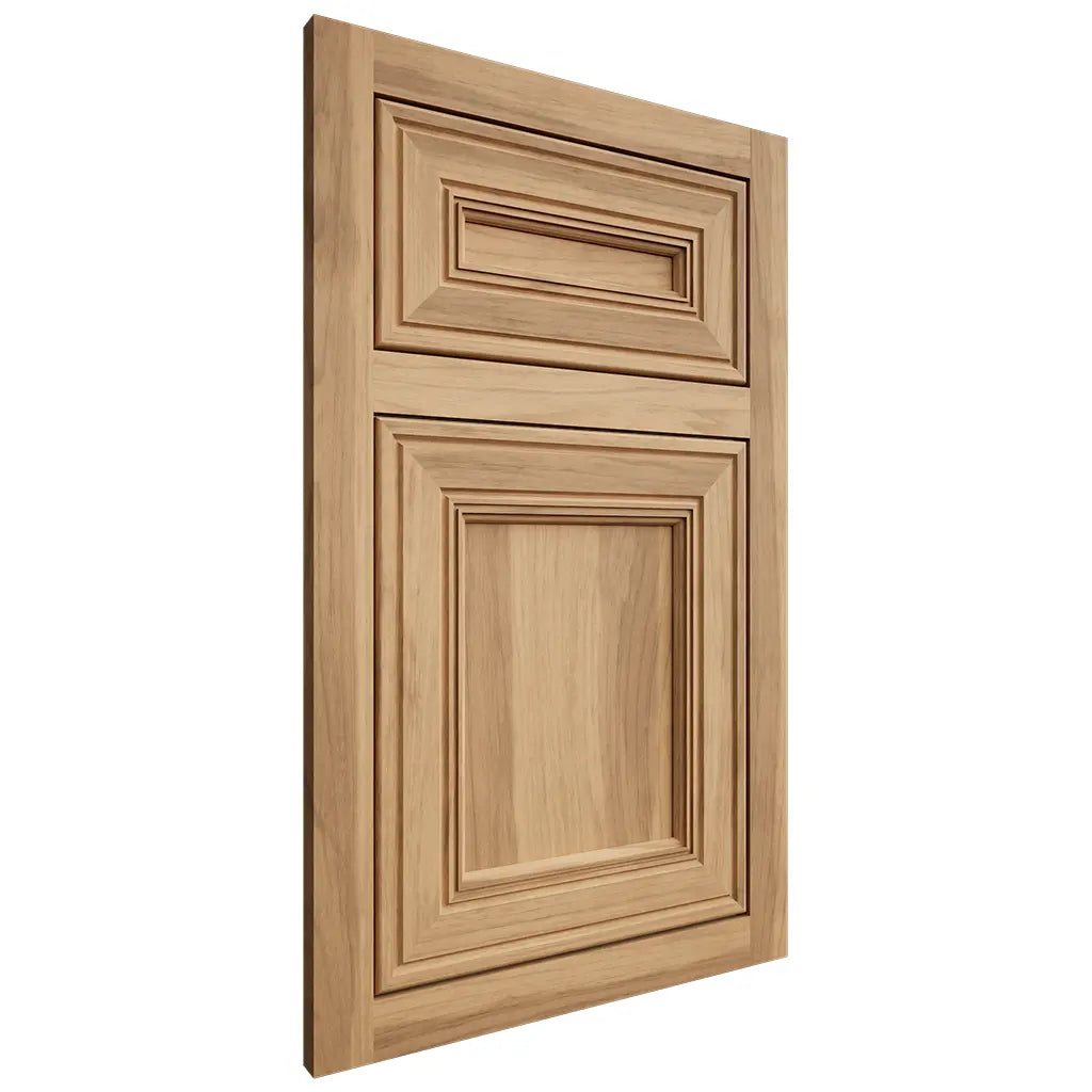 Shiloh Cabinetry Flush Inset Glenbrook Hickory Plain Cut Natural Door