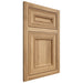 Shiloh Cabinetry Flush Inset Glenbrook Hickory Plain Cut Natural Door