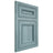 Shiloh Cabinetry Flush Inset Glenbrook Hickory Plain Cut Sky Door